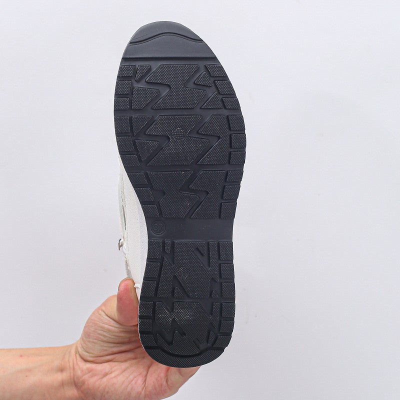 Cómodas cuñas ligeras con cremallera lateral