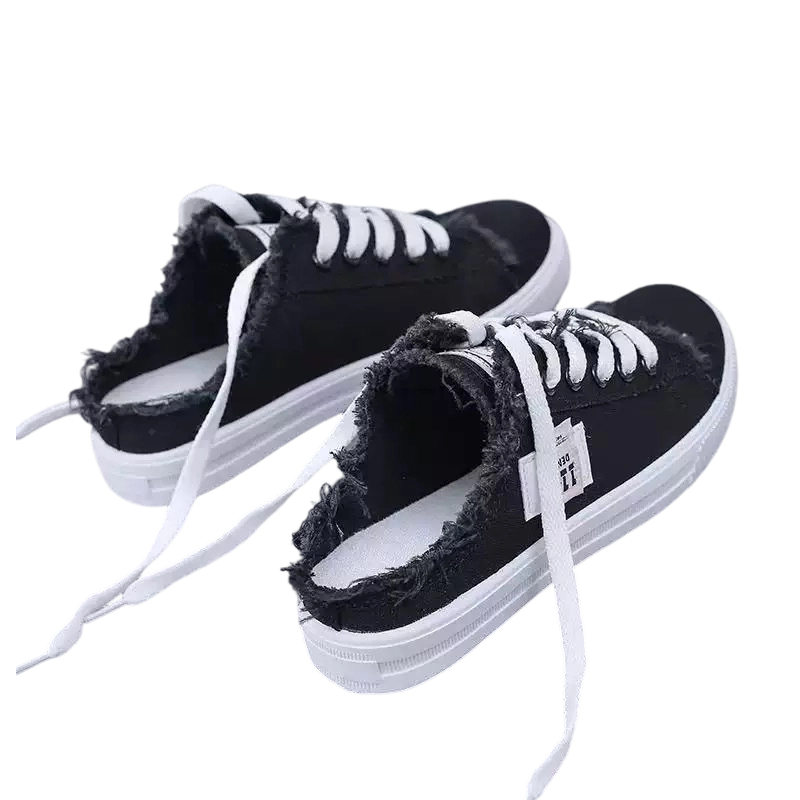 Zapatillas Mule de Denim para Mujer